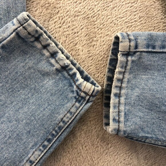 Vintage Lee Womens Jeans Size 26 Measured Blue Denim Slim Skinny Leg High Rise - Picture 9 of 13